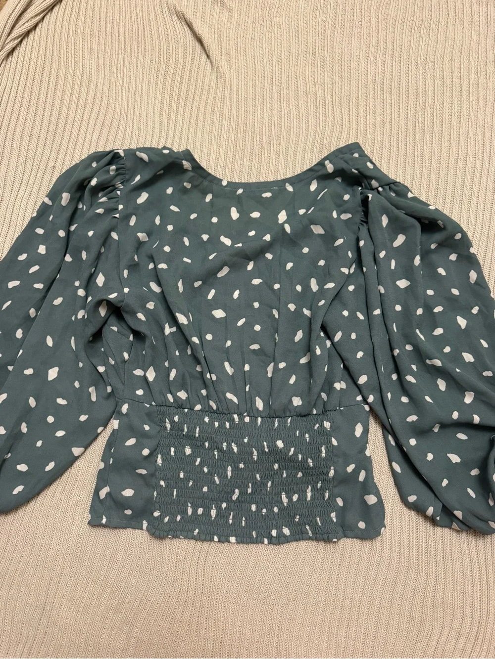 Abercrombie & Fitch Puff-Sleeve Blouse